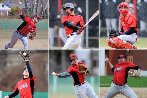 Six Mariners Earn NECC Baseball Accolades