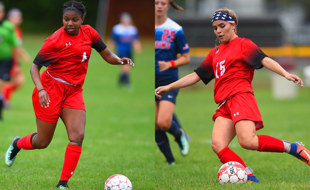 Women's Soccer Duo Honored by NECC