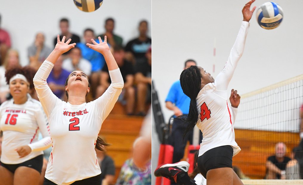Volleyball Duo Earns NECC Honors