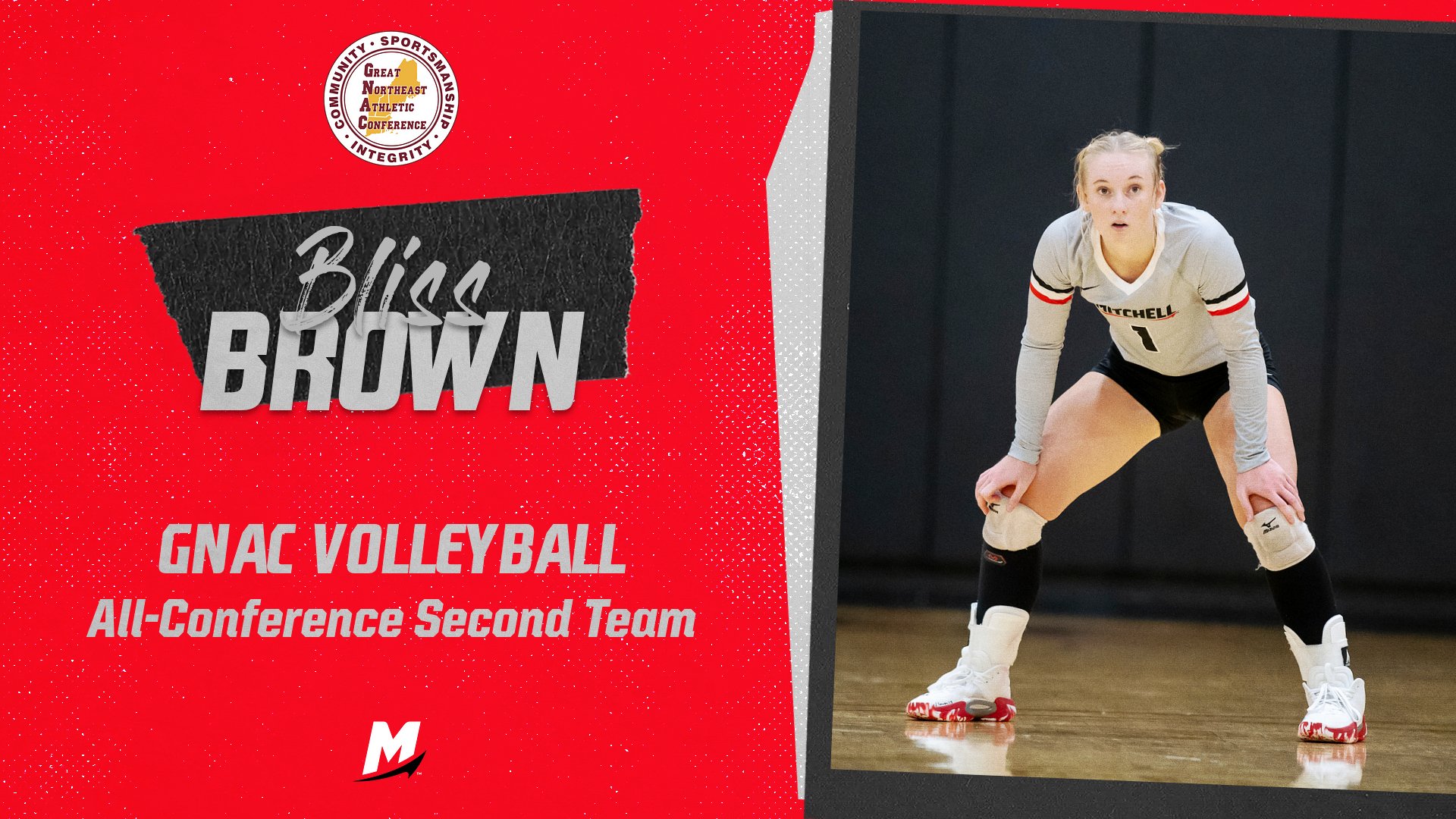 Brown Earns GNAC Volleyball All-Conference Second Team Honors