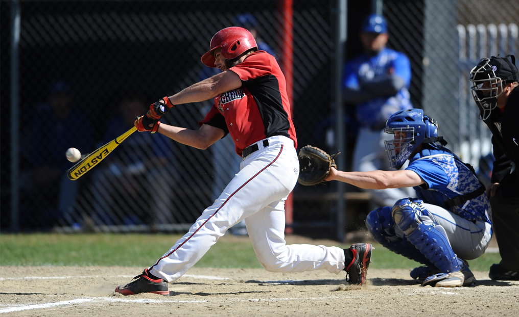Baseball Completes Sweep of Lesley with 6-2 Win