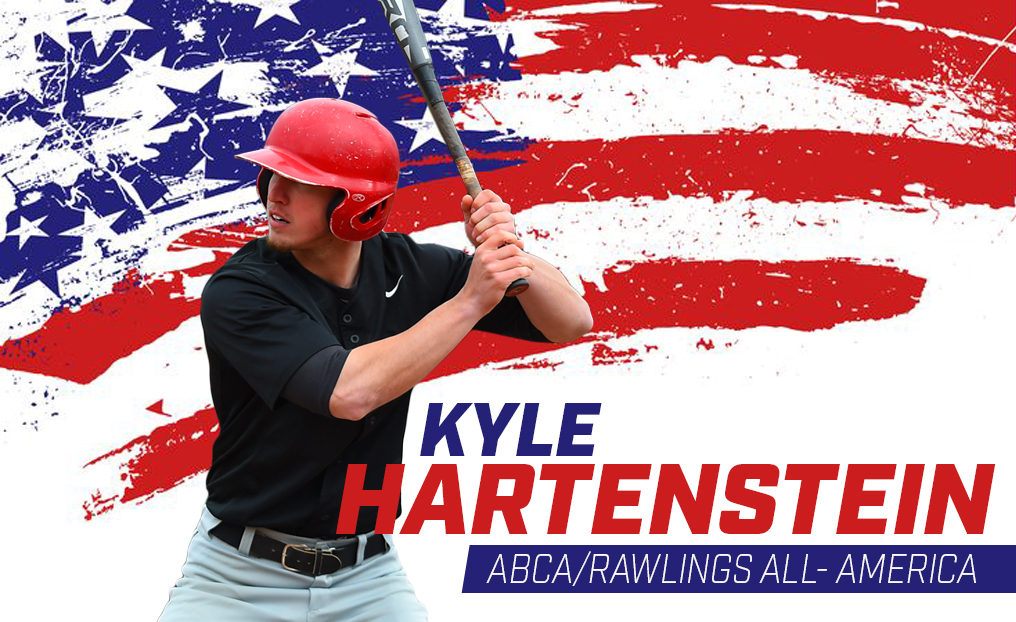 Hartenstein named All-America by ABCA & D3baseball.com