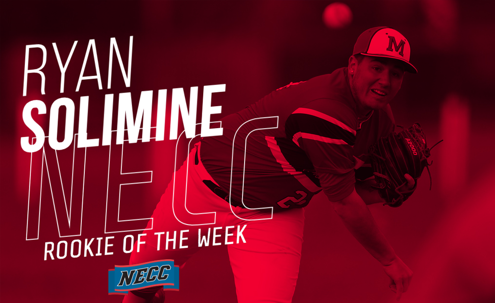 Baseball's Solimine Tabbed NECC Rookie of the Week