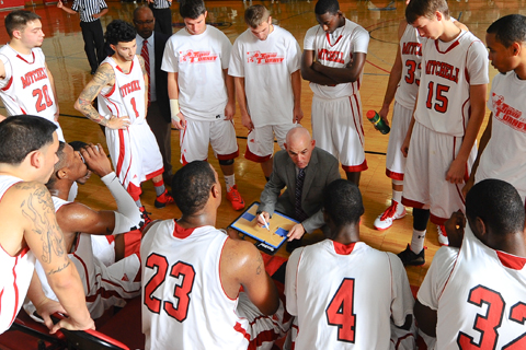 MBB Earns #2 Seed for NECC Championship