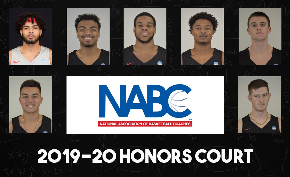 Seven MBB Players Named to NABC Honors Court