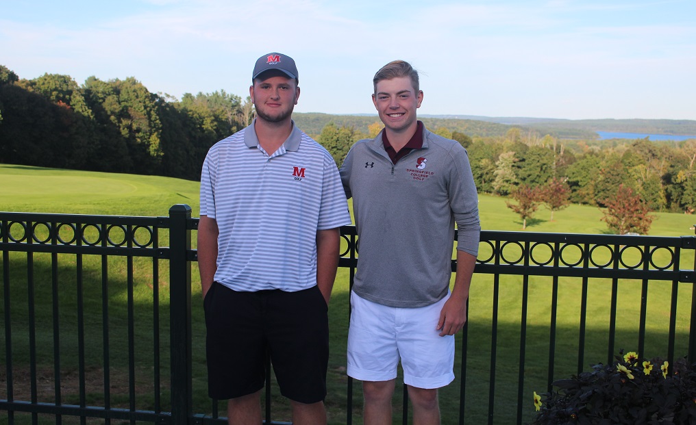 Gaboury (left) was named NECC Rookie of the Year