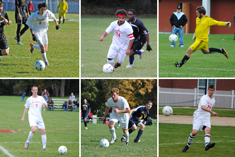 Six Men's Soccer Players Earn NECC Recognition