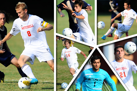 Six MSoccer Players Grab NECC Honors, Simmons Named POY