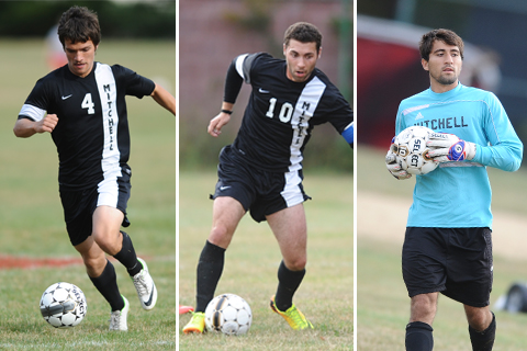 Three Men's Soccer Players Earn NECC All-Conference Honors