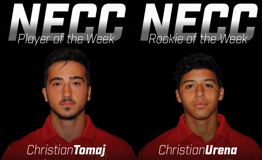 Soccer's Tomaj, Urena Earn NECC Weekly Recognition