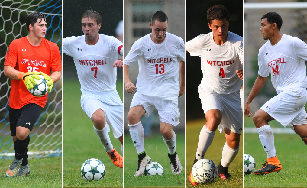 Five From Men's Soccer Honored by NECC