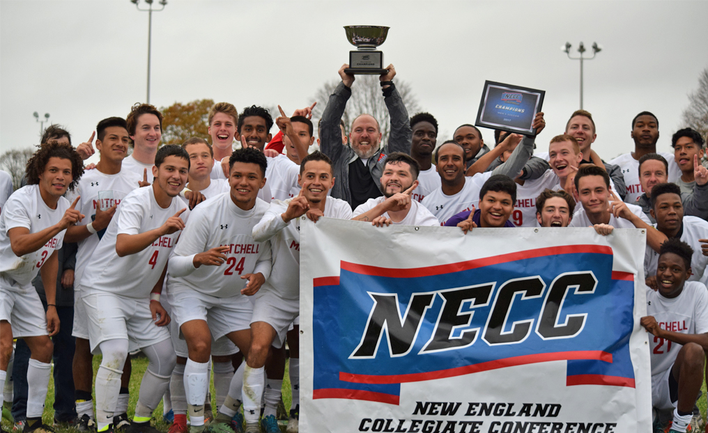 Men's Soccer Claims First-Ever NECC Title