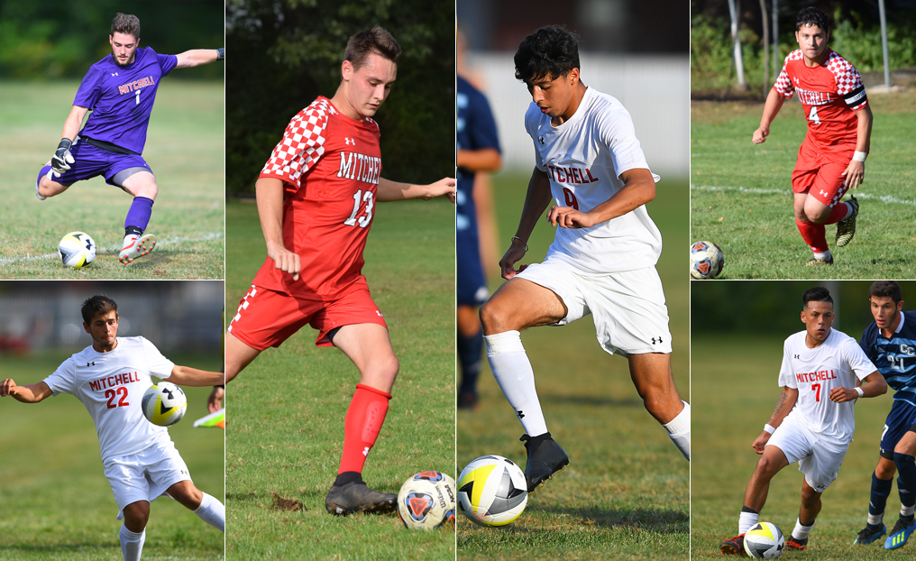 Six Men's Soccer Players Honored by the NECC