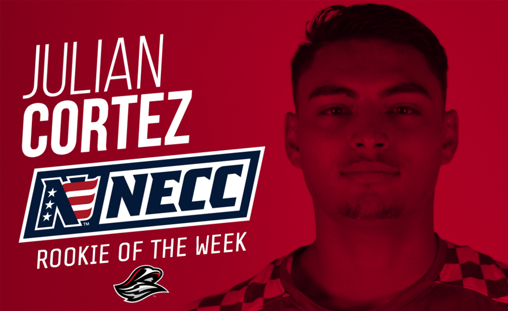 Soccer's Cortez named NECC Rookie of the Week