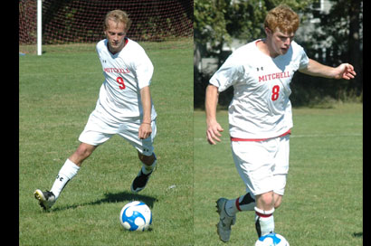 Mitchell Sweeps NECC Men's Soccer Weekly Awards