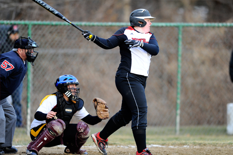 Daniel Webster Takes Two from Softball