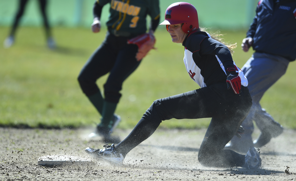 Lesley Snaps Softball's Streak