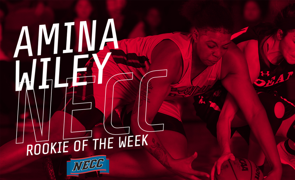 WBB's Wiley Repeats as NECC Rookie of the Week