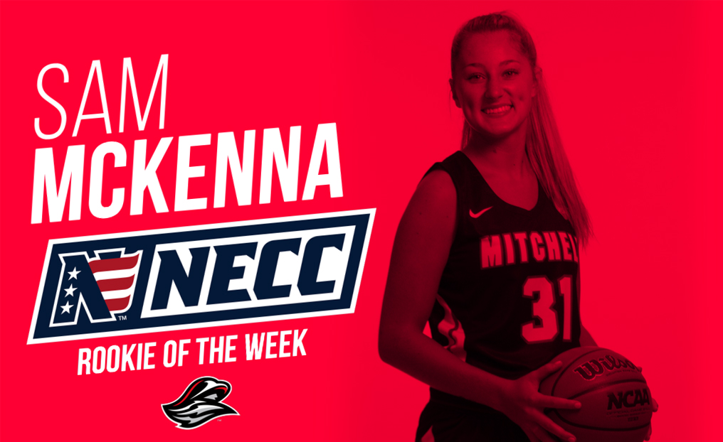 WBB's McKenna Selected as NECC Rookie of the Week