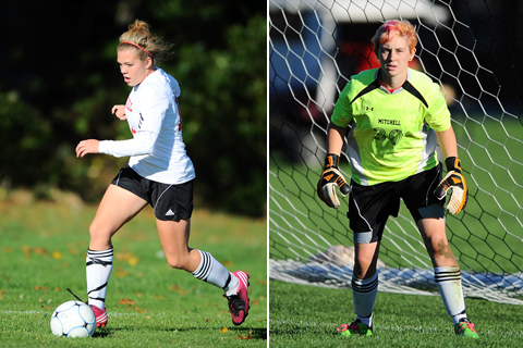 Women's Soccer Duo Named NECC All-Conference