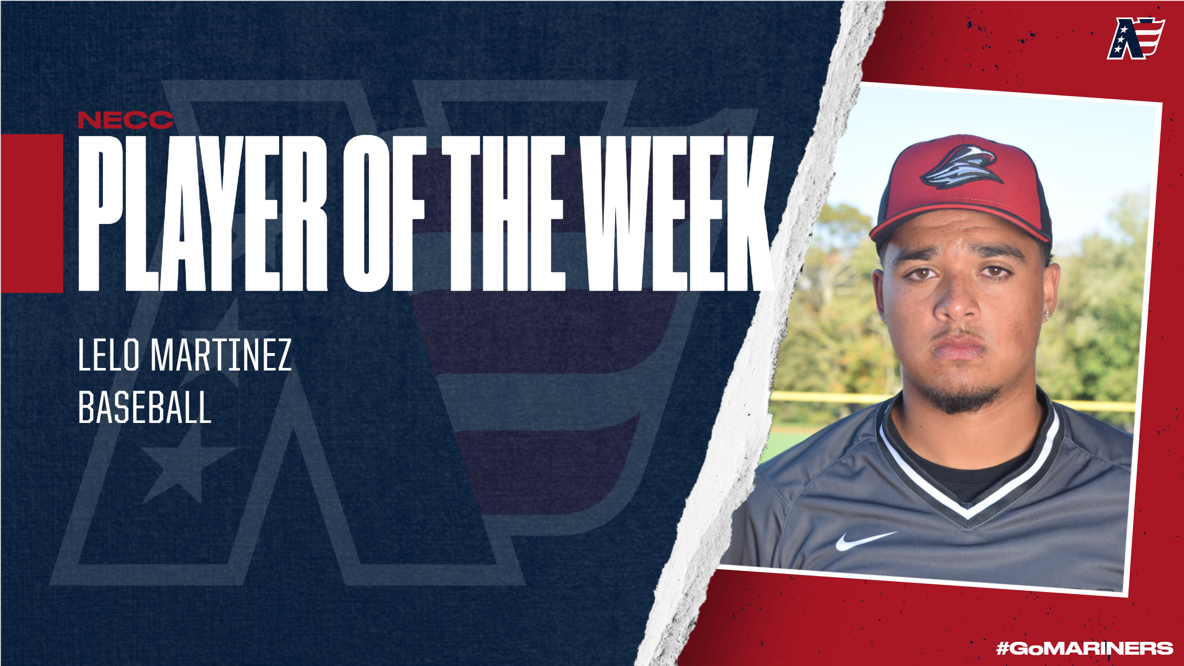 Martinez Tabbed NECC Player of the Week