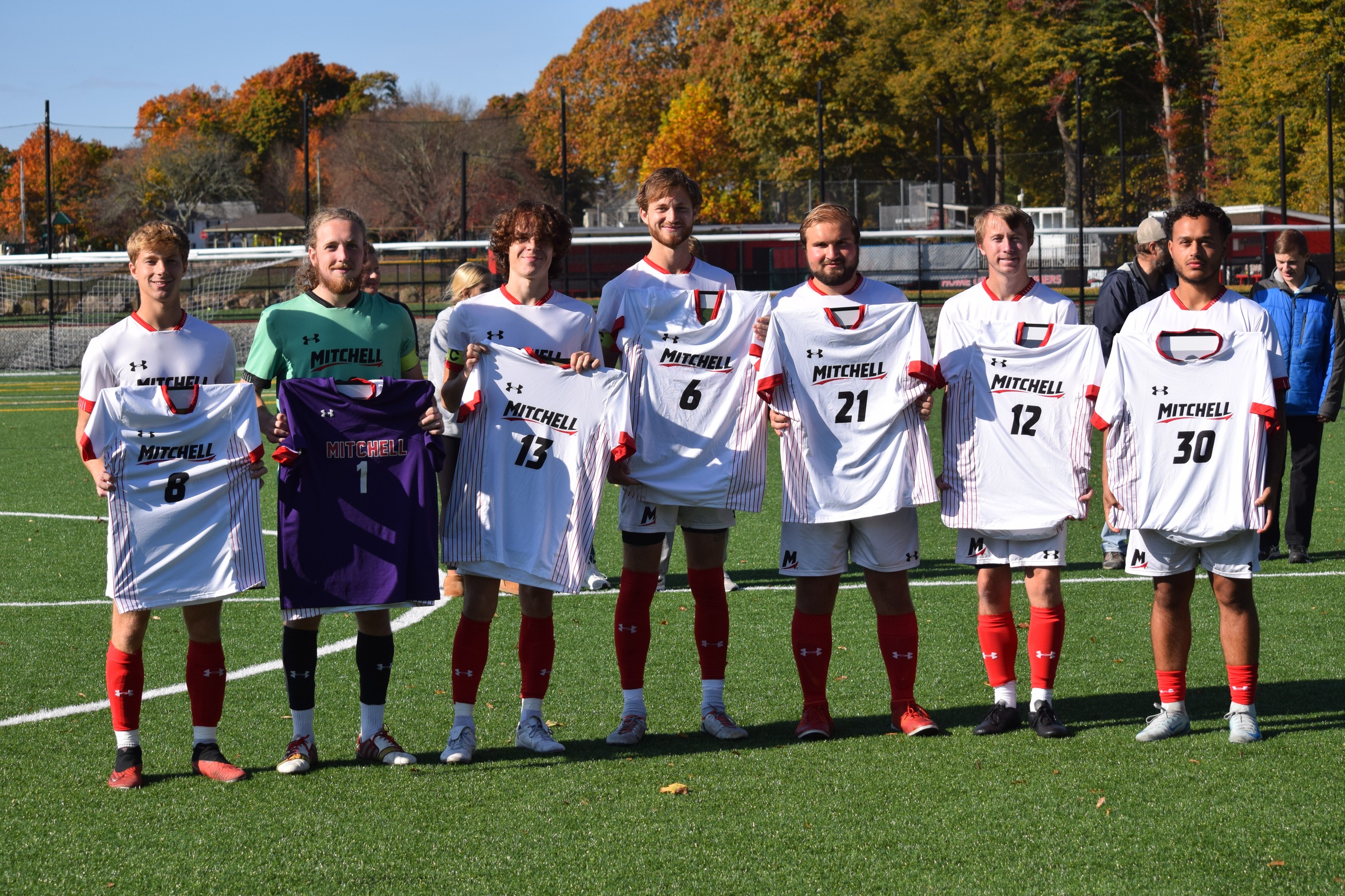 Men’s Soccer Falls to Rivier on Senior Day