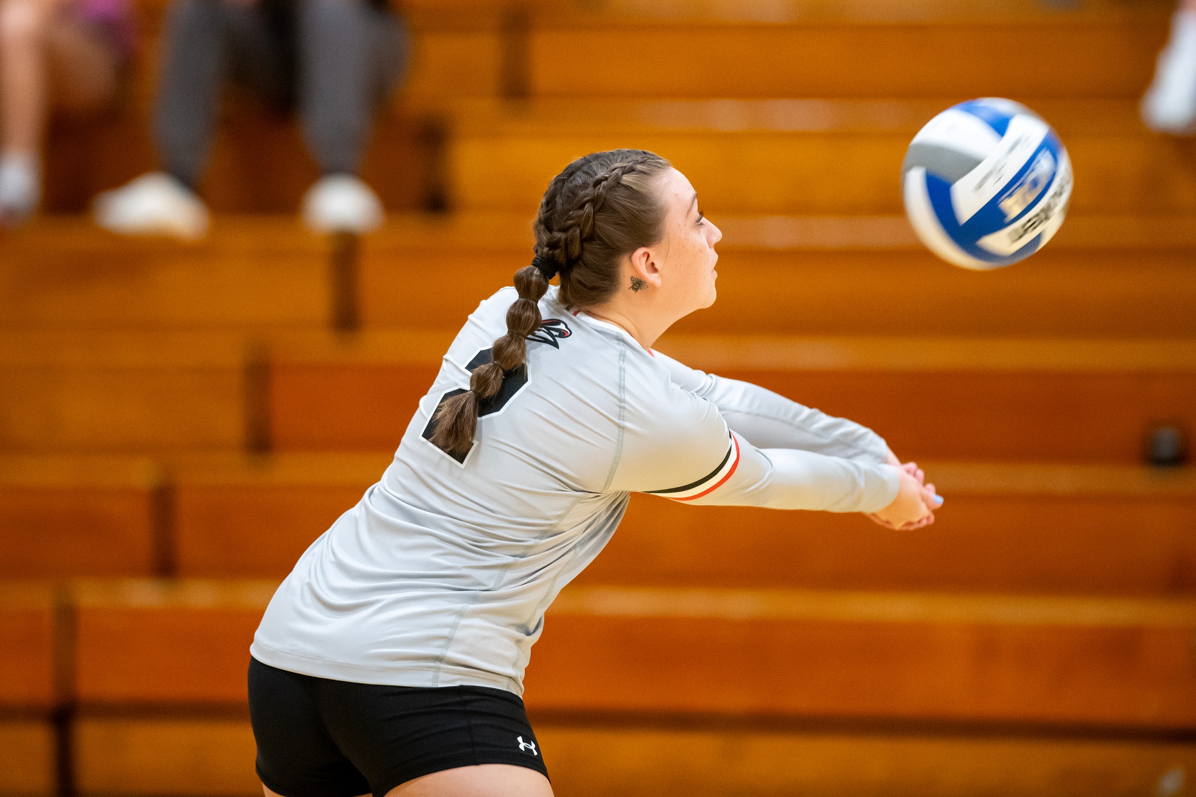 Volleyball Drops Two in Conference Tri-Match