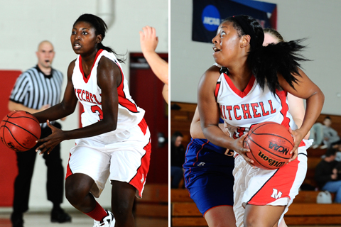 WBB's James, Young Honored by NECC