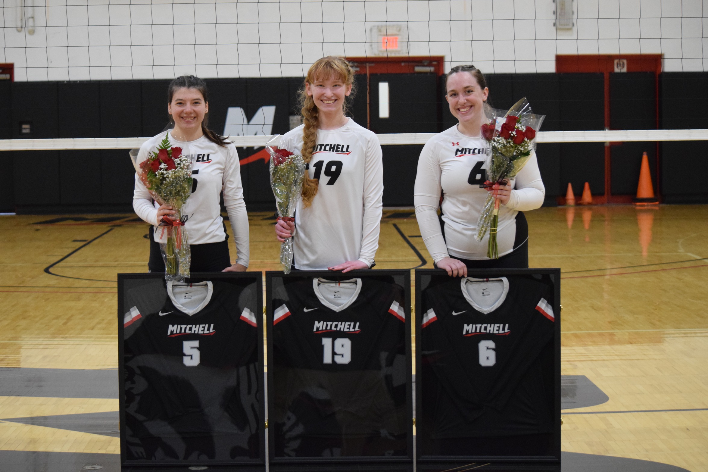 Volleyball Storms Back for Senior Day Win Over Norwich