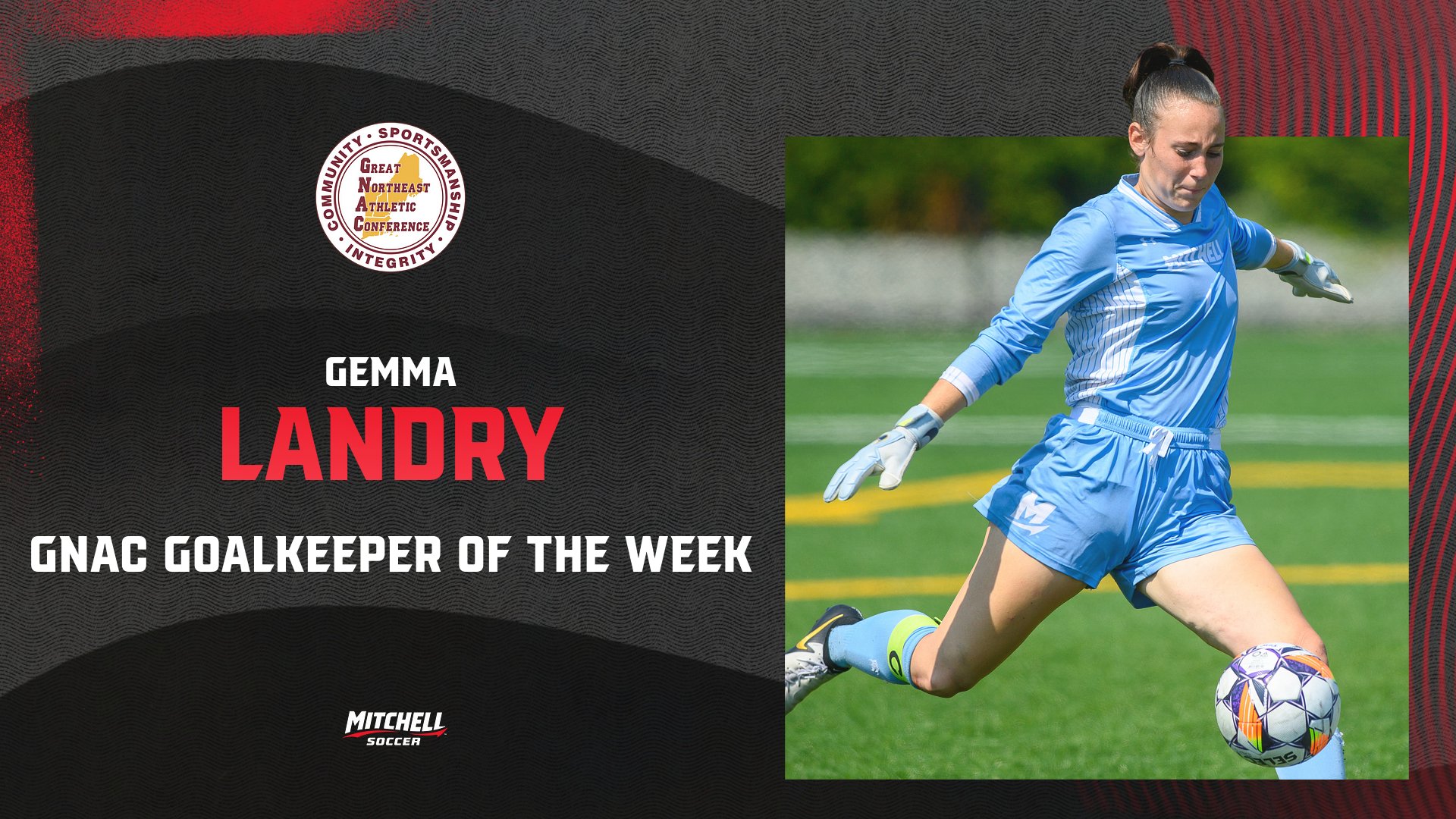 Landry Named GNAC Goalkeeper of the Week