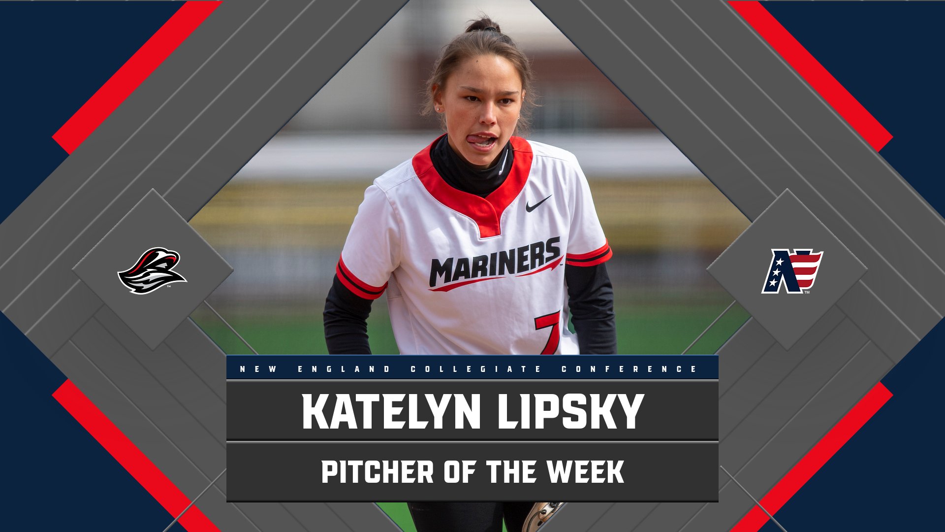 Lipsky Named NECC Pitcher of the Week
