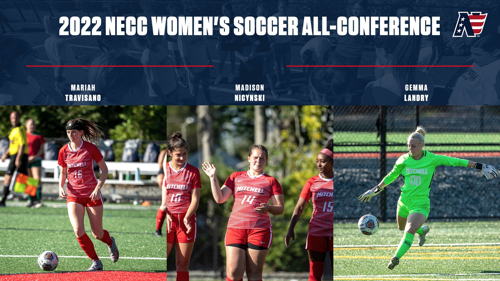 Women's Soccer Trio Named to All-Conference